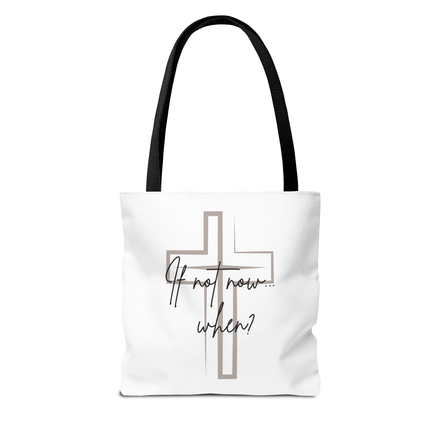 Christian tote bag, Inspirational quote bag, Religious gift, Multi-size tote bag, Christian accessories