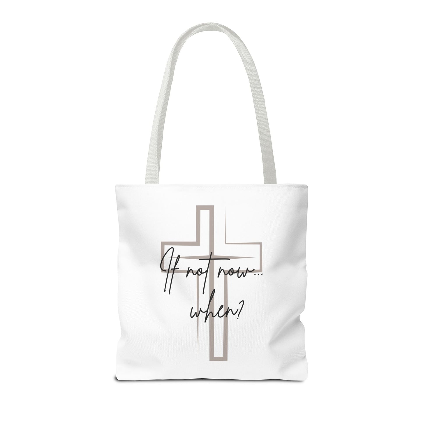Christian tote bag, Inspirational quote bag, Religious gift, Multi-size tote bag, Christian accessories