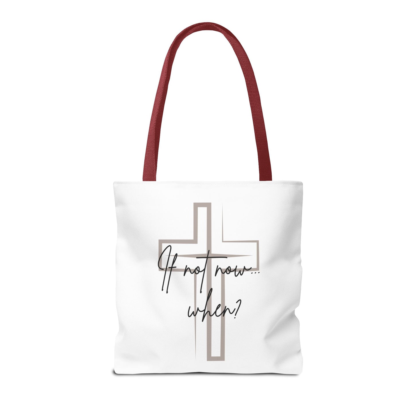 Christian tote bag, Inspirational quote bag, Religious gift, Multi-size tote bag, Christian accessories