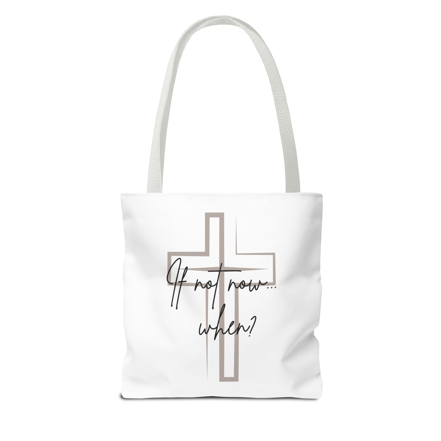 Christian tote bag, Inspirational quote bag, Religious gift, Multi-size tote bag, Christian accessories