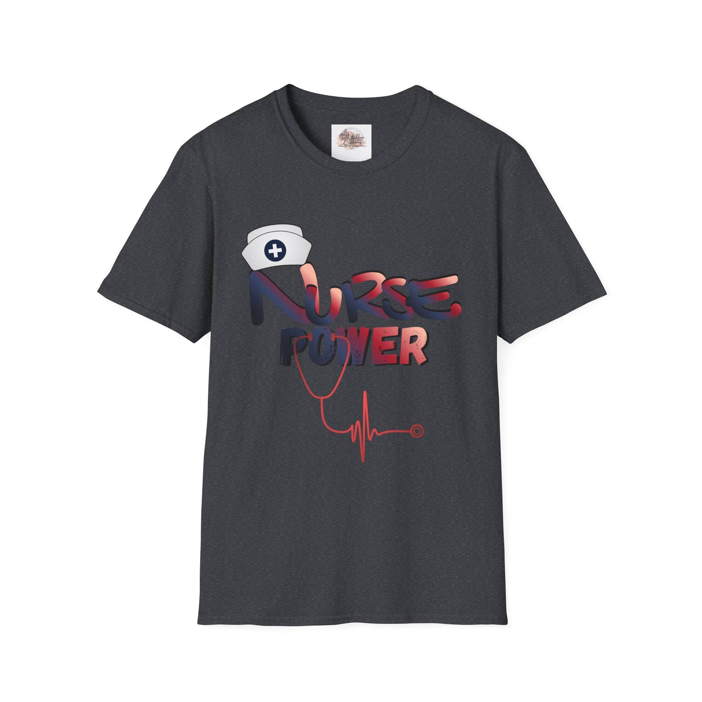 Nurse Power T‑Shirt – Nursing Appreciation Shirt, Nurses Week 2026 Tee, RN LPN CNA Gift, Nurse Life Top