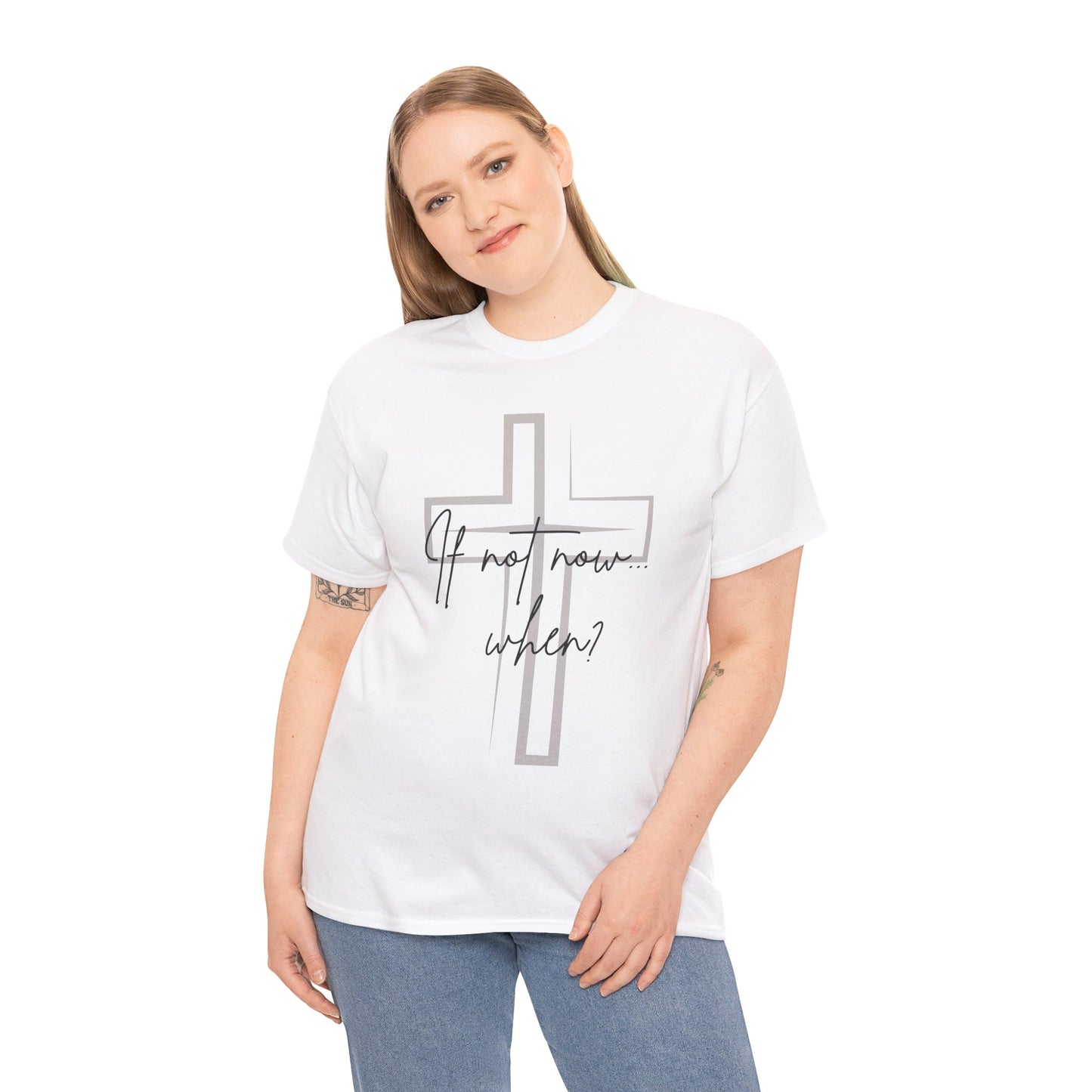 Faith-inspired Tshirt, Christian Gifts, Christian cross shirt with motivational quote, Religious inspirational t-shirt gift