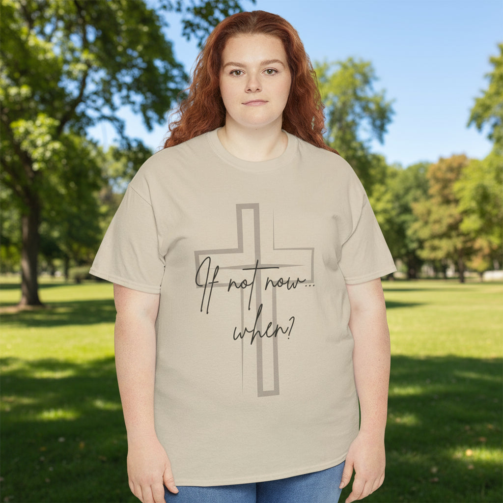 Faith-inspired Tshirt, Christian Gifts, Christian cross shirt with motivational quote, Religious inspirational t-shirt gift
