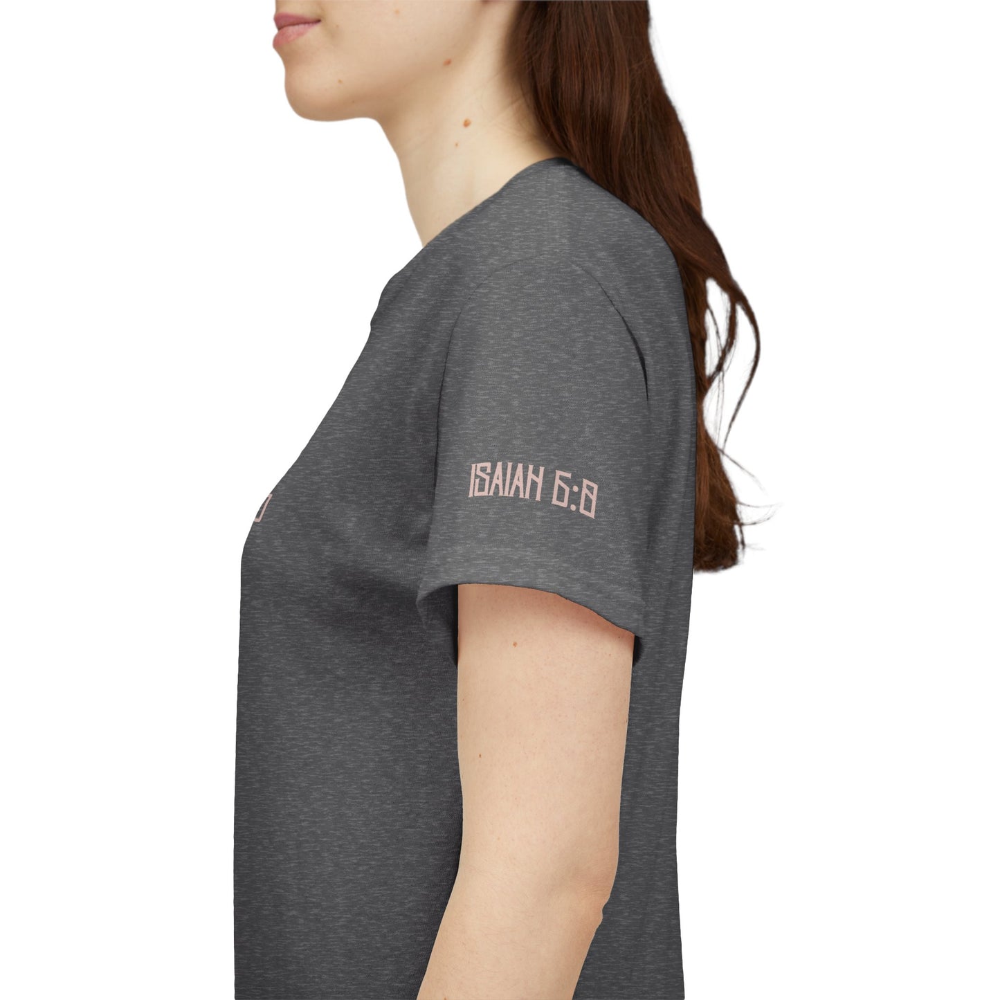 Here I Am Lord Christian T-Shirt | Send Me Back Print Faith Apparel