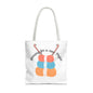 Crochet Lover's Tote Bag, Yarn Project Bag, Knitting Gift, Craft Tote, Cute Yarn Bags, Yarn Storage for Crafters