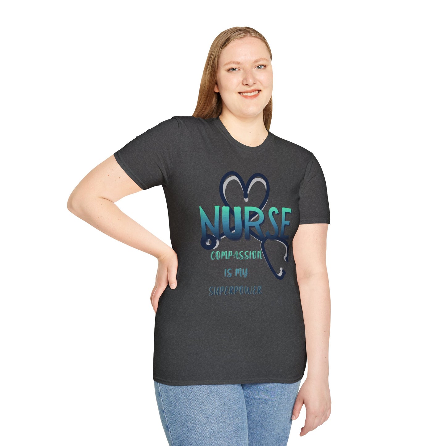 Nurse Compassion Is My Superpower Shirt – Nurse Superpower Tee, Nurses Week 2026 Gift, RN LPN CNA Shirt