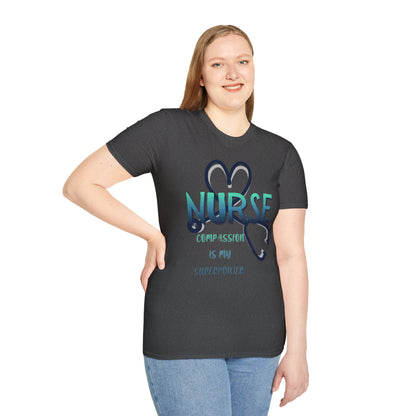Nurse Compassion Is My Superpower Shirt – Nurse Superpower Tee, Nurses Week 2026 Gift, RN LPN CNA Shirt