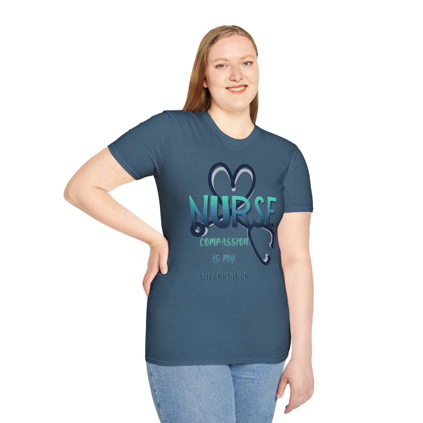 Nurse Compassion Is My Superpower Shirt – Nurse Superpower Tee, Nurses Week 2026 Gift, RN LPN CNA Shirt