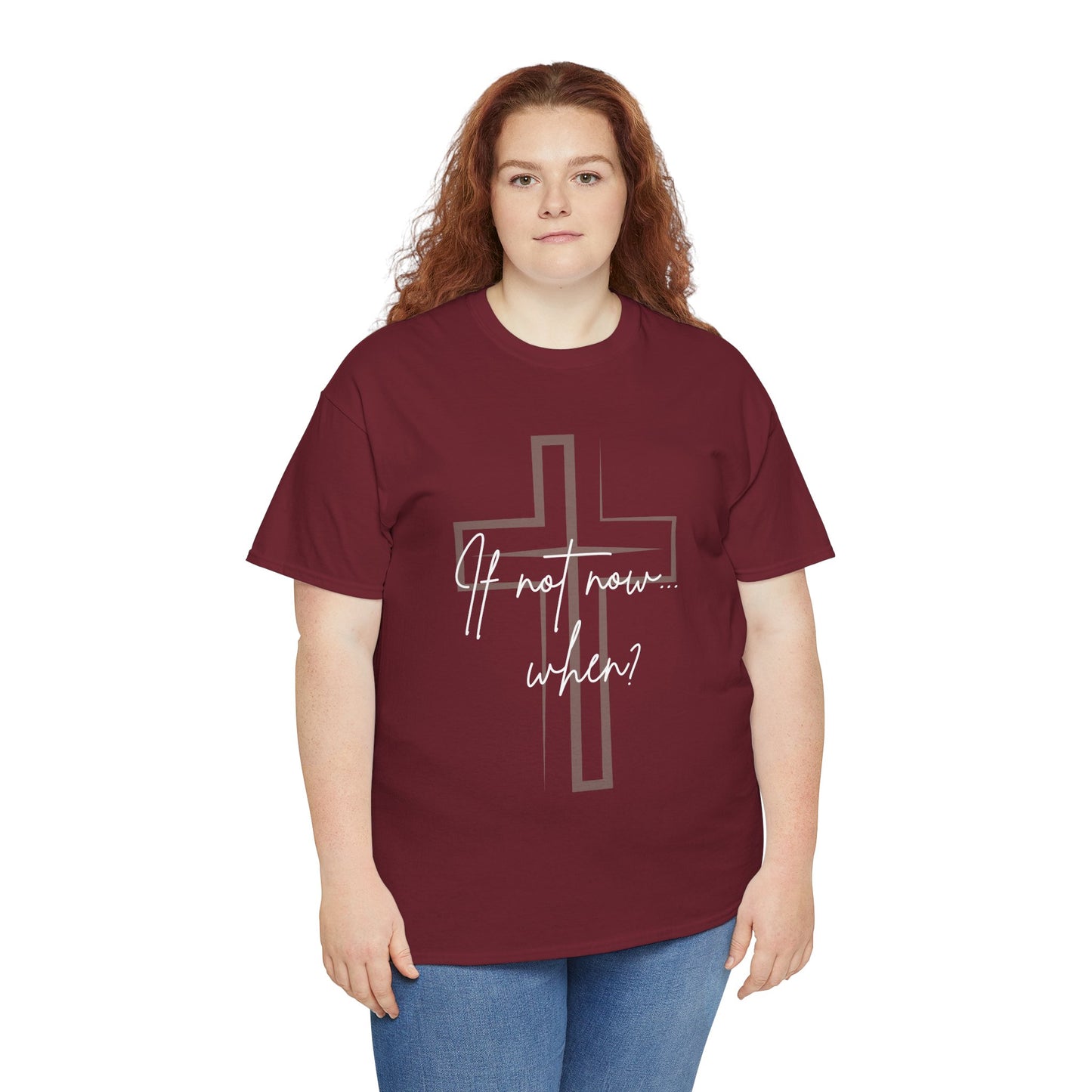 Faith-inspired Tshirt, Christian Gifts, Christian cross shirt with motivational quote, Religious inspirational t-shirt gift