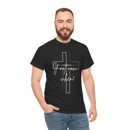 Faith-inspired Tshirt, Christian Gifts, Christian cross shirt with motivational quote, Religious inspirational t-shirt gift