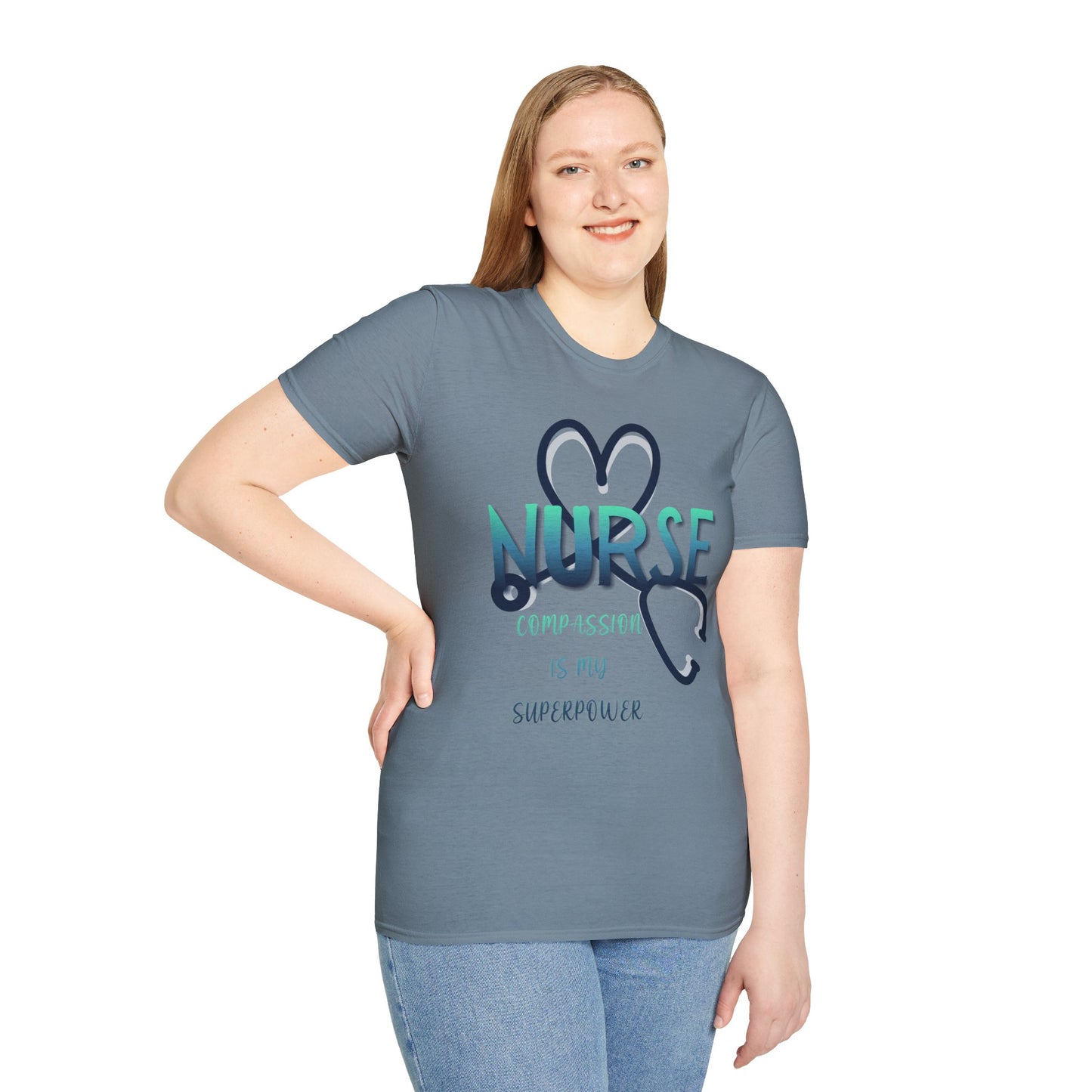 Nurse Compassion Is My Superpower Shirt – Nurse Superpower Tee, Nurses Week 2026 Gift, RN LPN CNA Shirt
