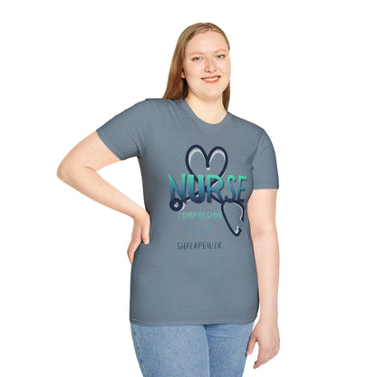 Nurse Compassion Is My Superpower Shirt – Nurse Superpower Tee, Nurses Week 2026 Gift, RN LPN CNA Shirt