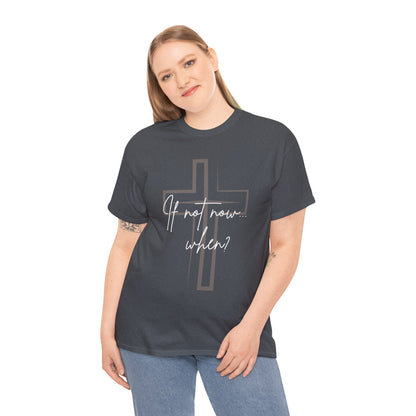 Faith-inspired Tshirt, Christian Gifts, Christian cross shirt with motivational quote, Religious inspirational t-shirt gift