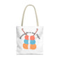 Crochet Lover's Tote Bag, Yarn Project Bag, Knitting Gift, Craft Tote, Cute Yarn Bags, Yarn Storage for Crafters