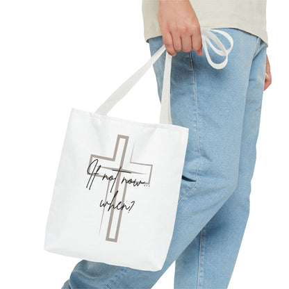 Christian tote bag, Inspirational quote bag, Religious gift, Multi-size tote bag, Christian accessories