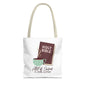 Faith-Inspired Tote Bag - "A Lot of Jesus, A Little Coffee" - Perfect for Church, Gifts, Everyday Use, Bible Study, Christians