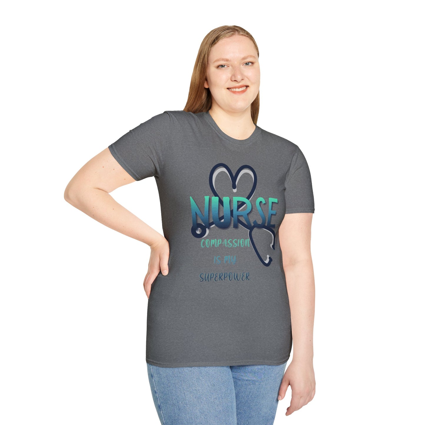 Nurse Compassion Is My Superpower Shirt – Nurse Superpower Tee, Nurses Week 2026 Gift, RN LPN CNA Shirt