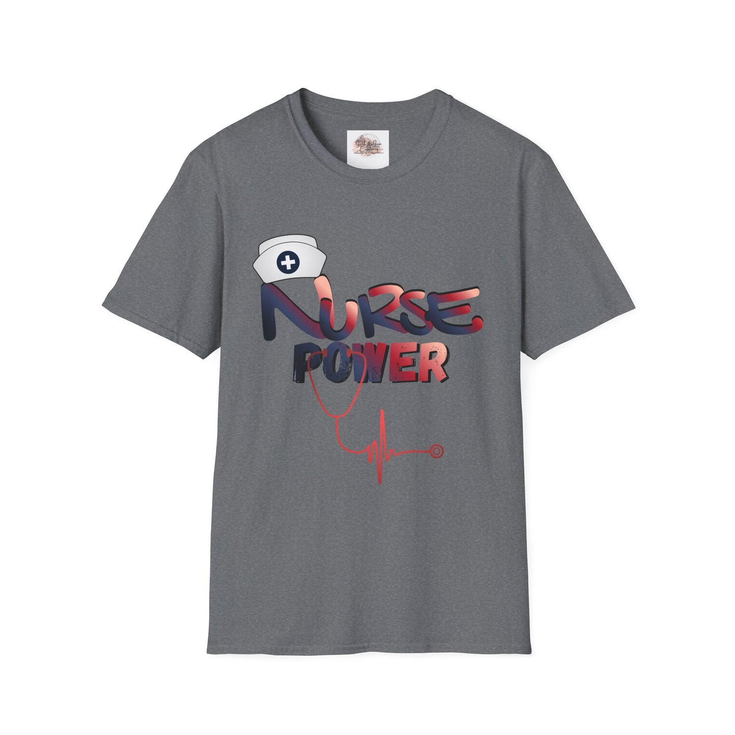 Nurse Power T‑Shirt – Nursing Appreciation Shirt, Nurses Week 2026 Tee, RN LPN CNA Gift, Nurse Life Top