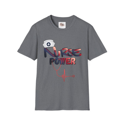 Nurse Power T‑Shirt – Nursing Appreciation Shirt, Nurses Week 2026 Tee, RN LPN CNA Gift, Nurse Life Top