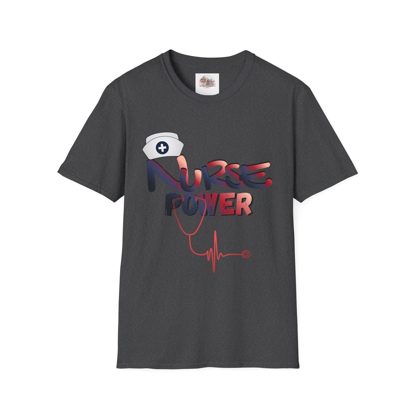 Nurse Power T‑Shirt – Nursing Appreciation Shirt, Nurses Week 2026 Tee, RN LPN CNA Gift, Nurse Life Top