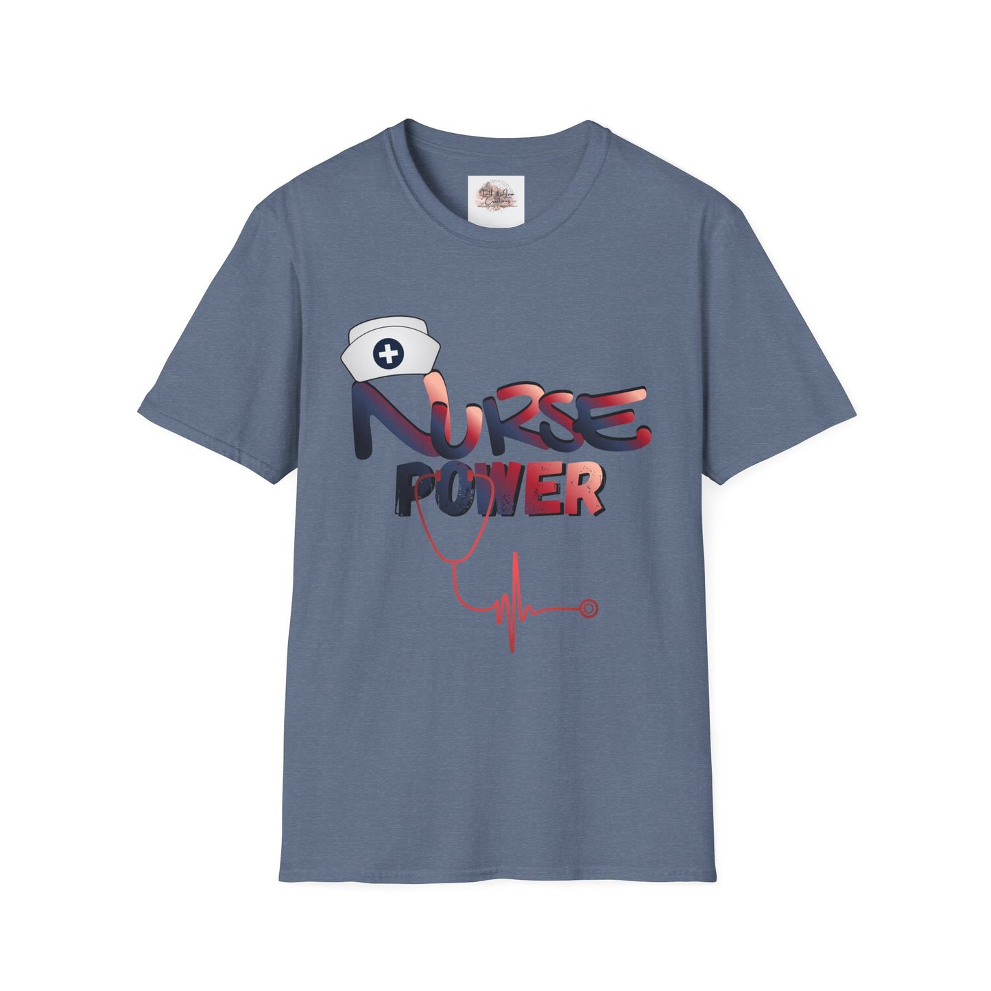 Nurse Power T‑Shirt – Nursing Appreciation Shirt, Nurses Week 2026 Tee, RN LPN CNA Gift, Nurse Life Top
