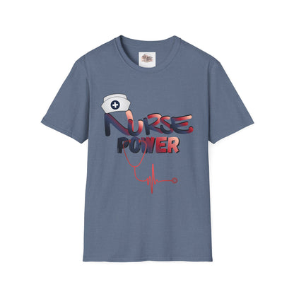 Nurse Power T‑Shirt – Nursing Appreciation Shirt, Nurses Week 2026 Tee, RN LPN CNA Gift, Nurse Life Top