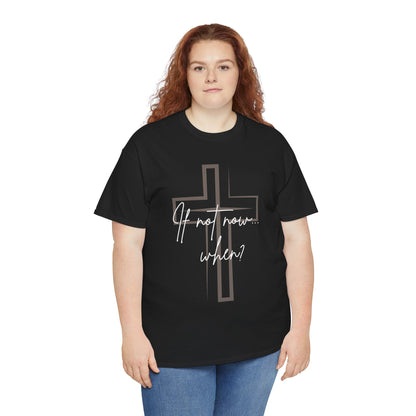 Faith-inspired Tshirt, Christian Gifts, Christian cross shirt with motivational quote, Religious inspirational t-shirt gift