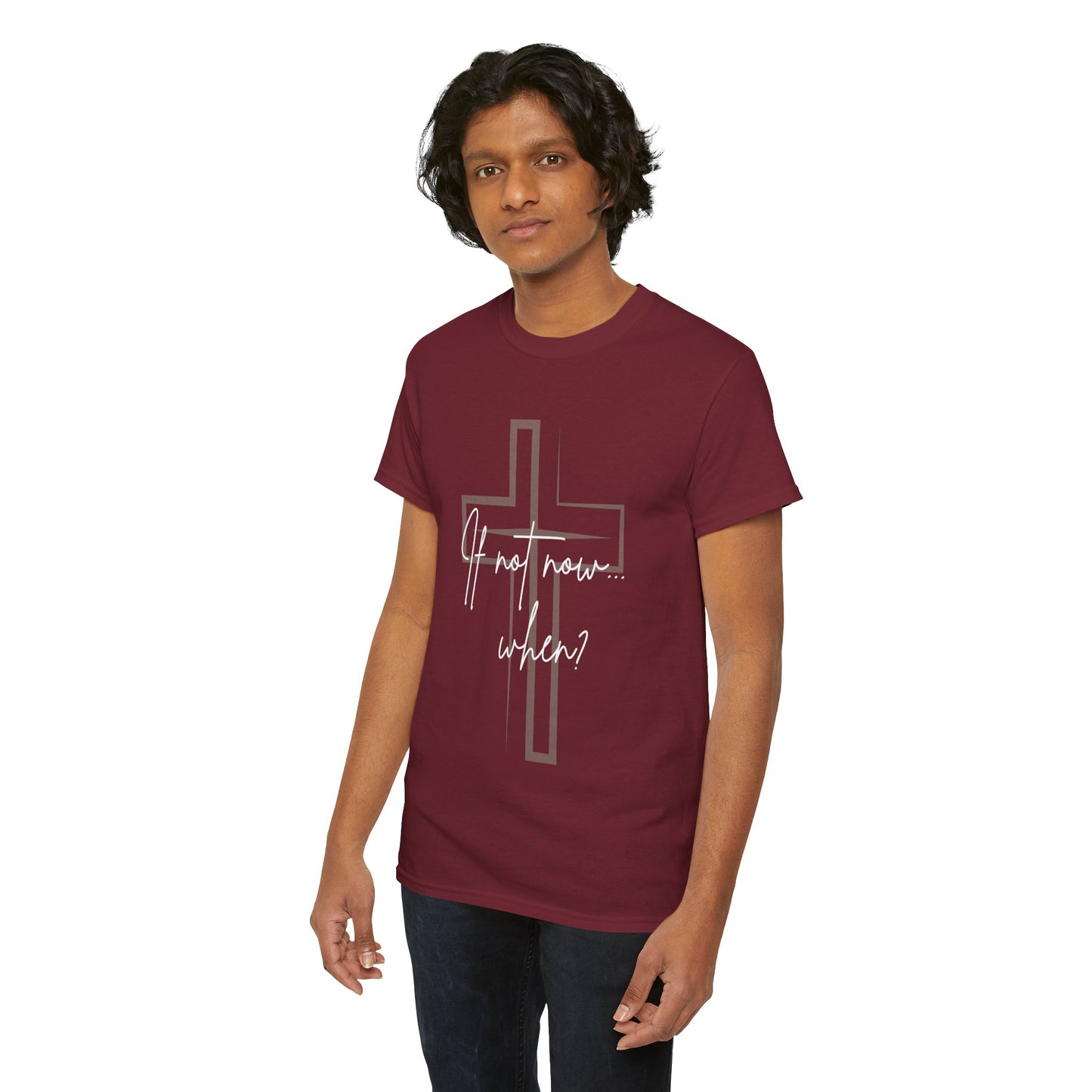Faith-inspired Tshirt, Christian Gifts, Christian cross shirt with motivational quote, Religious inspirational t-shirt gift