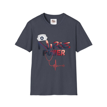 Nurse Power T‑Shirt – Nursing Appreciation Shirt, Nurses Week 2026 Tee, RN LPN CNA Gift, Nurse Life Top