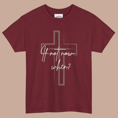Faith-inspired Tshirt, Christian Gifts, Christian cross shirt with motivational quote, Religious inspirational t-shirt gift