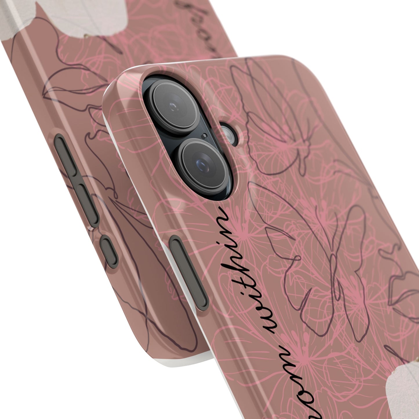 Beauty is from Within, Slim Phone Case, Floral Design, Gift for Her, Cute Phone Accessories, Mother’s Day [...]