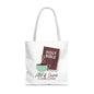 Faith-Inspired Tote Bag - "A Lot of Jesus, A Little Coffee" - Perfect for Church, Gifts, Everyday Use, Bible Study, Christians