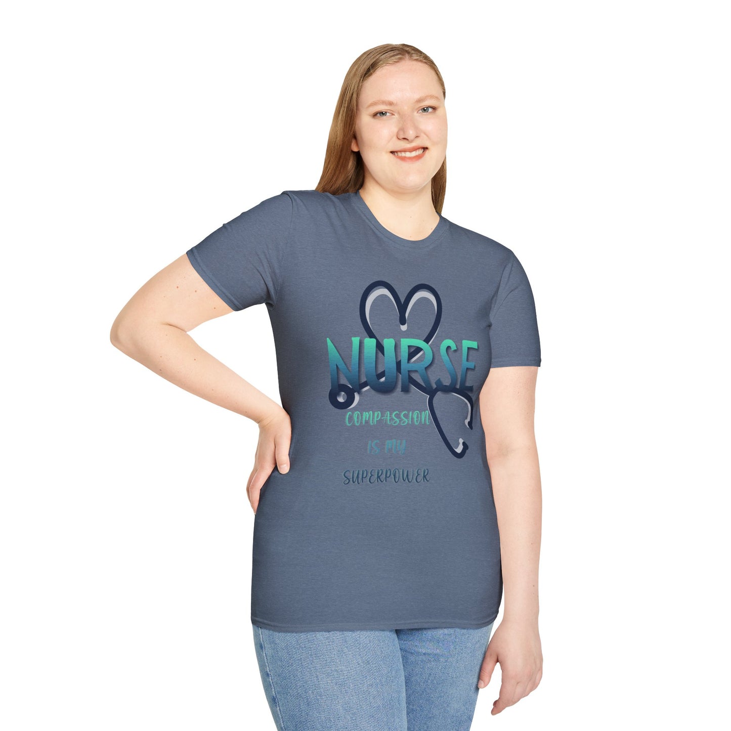 Nurse Compassion Is My Superpower Shirt – Nurse Superpower Tee, Nurses Week 2026 Gift, RN LPN CNA Shirt