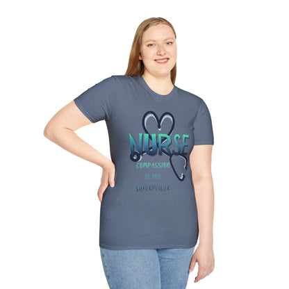 Nurse Compassion Is My Superpower Shirt – Nurse Superpower Tee, Nurses Week 2026 Gift, RN LPN CNA Shirt