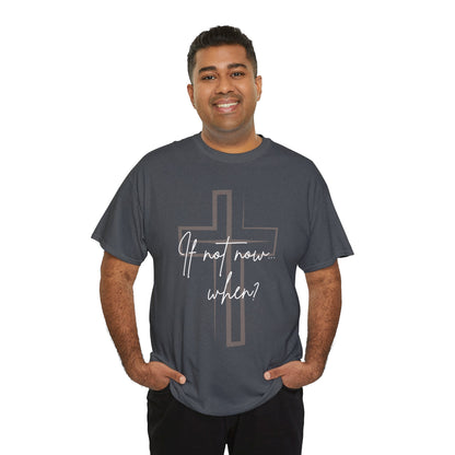 Faith-inspired Tshirt, Christian Gifts, Christian cross shirt with motivational quote, Religious inspirational t-shirt gift