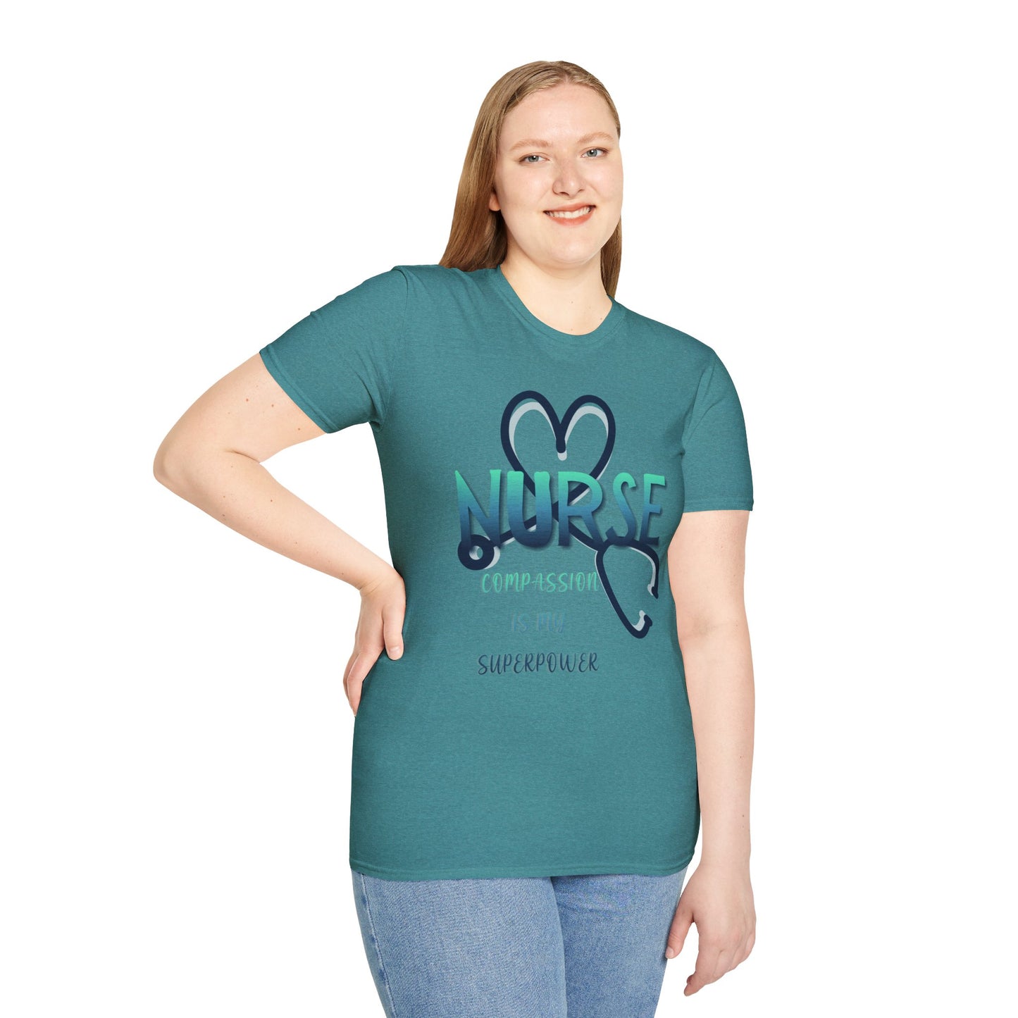 Nurse Compassion Is My Superpower Shirt – Nurse Superpower Tee, Nurses Week 2026 Gift, RN LPN CNA Shirt