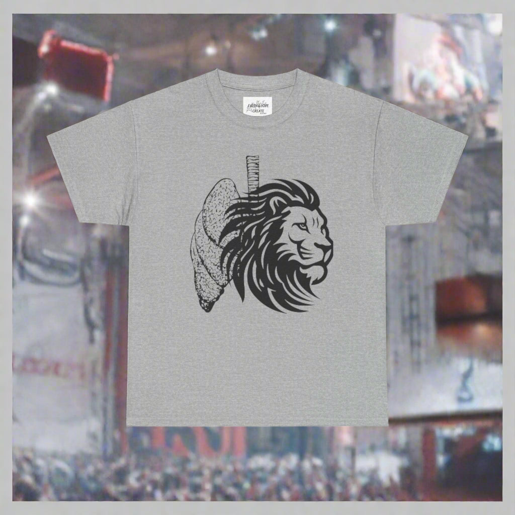 Inspirational Lion Graphic Tee