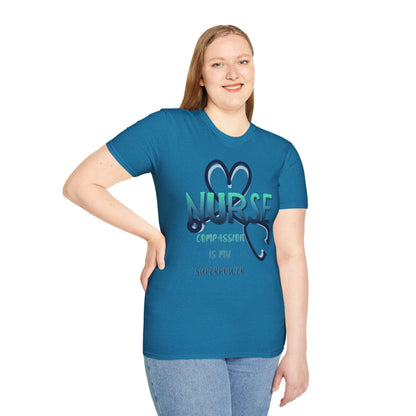 Nurse Compassion Is My Superpower Shirt – Nurse Superpower Tee, Nurses Week 2026 Gift, RN LPN CNA Shirt