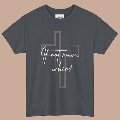 Faith-inspired Tshirt, Christian Gifts, Christian cross shirt with motivational quote, Religious inspirational t-shirt gift