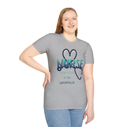 Nurse Compassion Is My Superpower Shirt – Nurse Superpower Tee, Nurses Week 2026 Gift, RN LPN CNA Shirt