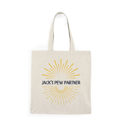 Pew Partners Kids Christian Tote Bag | Bible Study & Church Canvas Bag