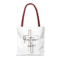 Christian tote bag, Inspirational quote bag, Religious gift, Multi-size tote bag, Christian accessories