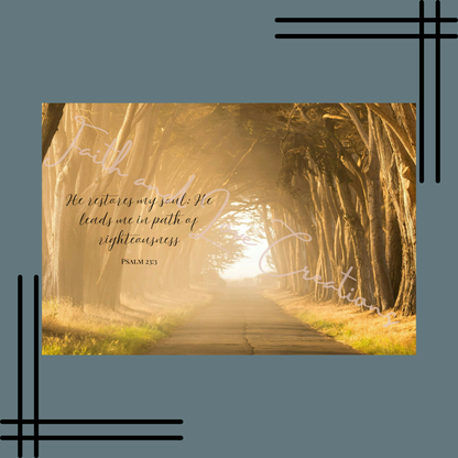 6‑Pack Scripture Wall Art Bundle  Christian Printable Art  Bible Verse Landscape Prints  Faith Home Decor  Digital Download  Inspirational Christian Decor