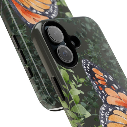 Renewed in Grace-Butterfly iPhone 16 Case, Nature Lover's Gift, Tough Cases for Protection, Stylish Phone Accessories, Unique Floral Design