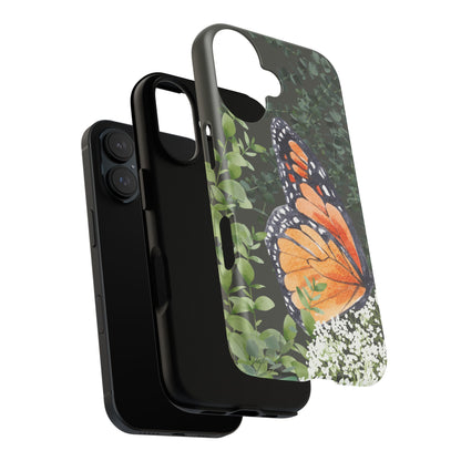 Renewed in Grace-Butterfly iPhone 16 Case, Nature Lover's Gift, Tough Cases for Protection, Stylish Phone Accessories, Unique Floral Design