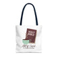 Faith-Inspired Tote Bag - "A Lot of Jesus, A Little Coffee" - Perfect for Church, Gifts, Everyday Use, Bible Study, Christians