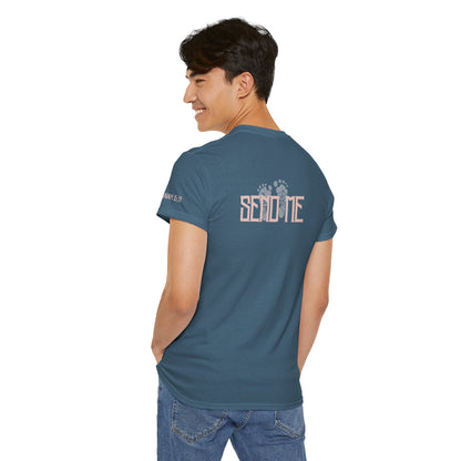 Here I Am Lord Christian T-Shirt | Send Me Back Print Faith Apparel