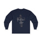 Christian T-shirt, Cross graphic tee, Faith shirt, Inspirational quote shirt, Cross T-shirt