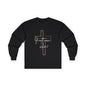 Christian T-shirt, Cross graphic tee, Faith shirt, Inspirational quote shirt, Cross T-shirt