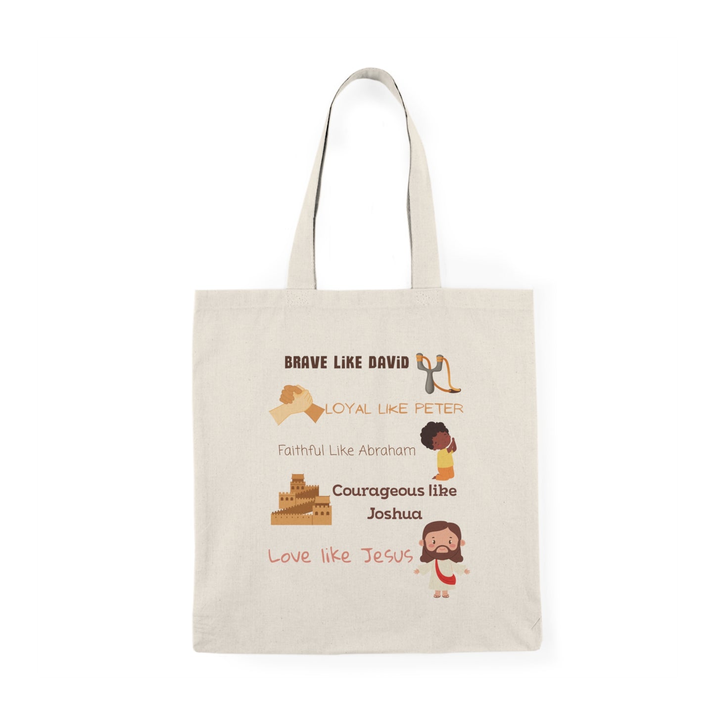 Pew Partners Kids Christian Tote Bag | Bible Study & Church Canvas Bag